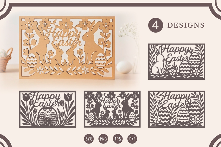 Easter SVG Bundle | Laser Cut Files for Easter