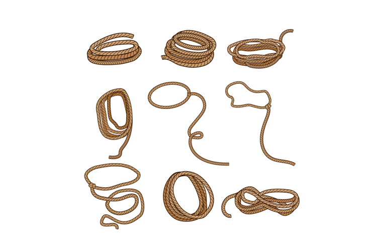 lasso set cartoon