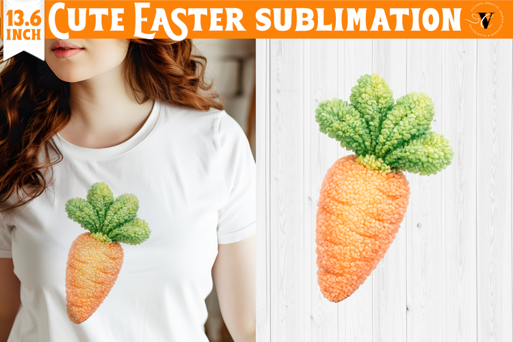 Latch hook yarn Easter Sublimation | Cute Easter