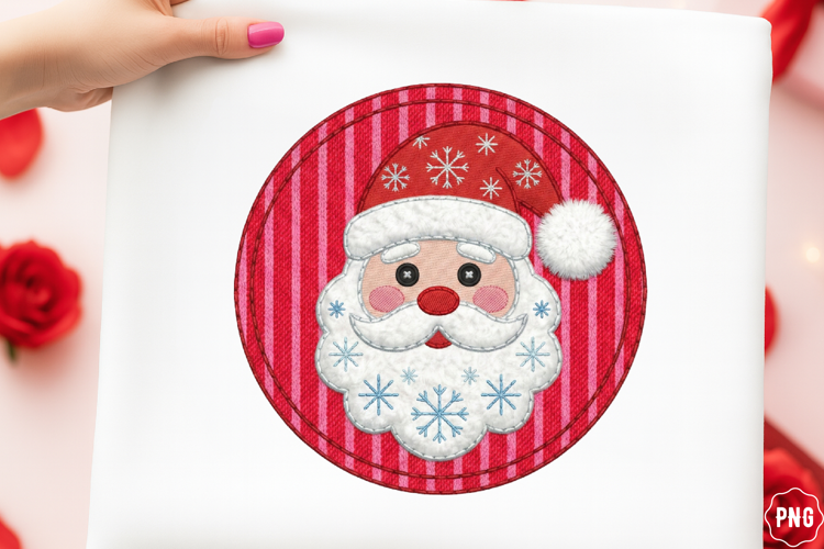 Latch Hook Yarn Crochet Christmas Santa