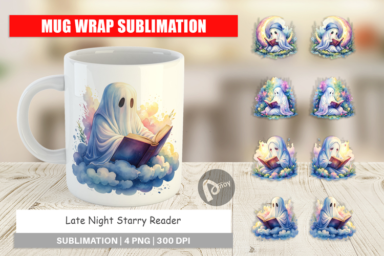 Late Night Starry Mug Wrap