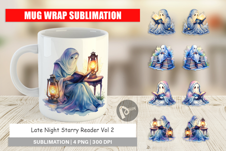 Late Night Starry Mug Wrap