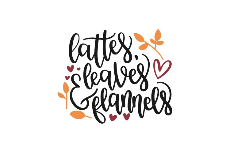 Lattes, Leaves  amp Flannels
