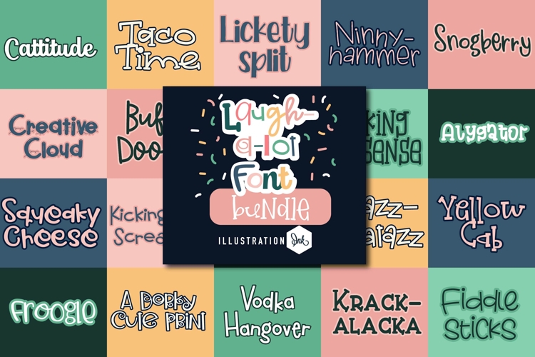 Laugh a Lot Font Bundle