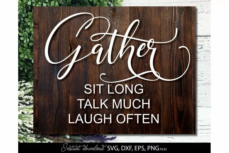 Farmhouse Kitchen SVG | Kitchen Quotes SVG | Kitchen decor