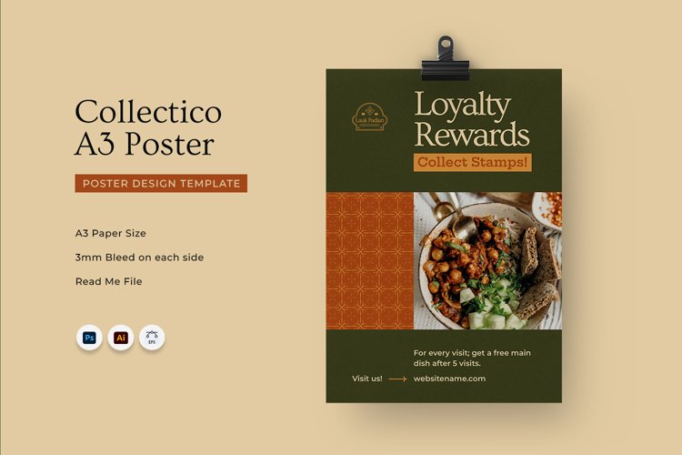Sample Collection Poster Collectico - Poster Template