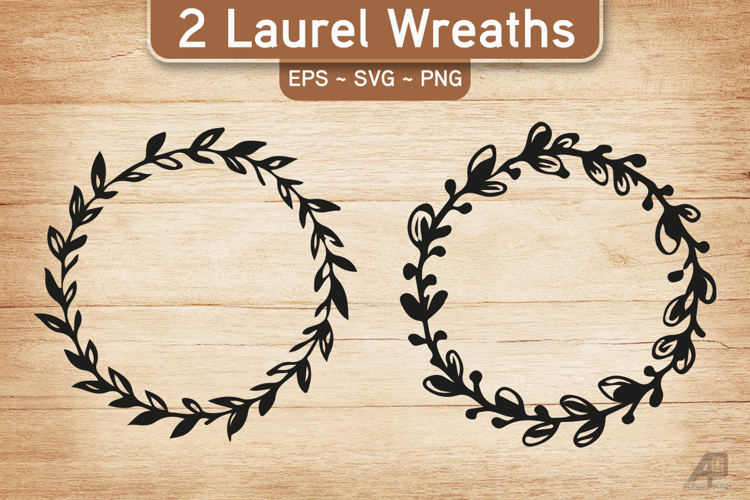 Laurel Wreath SVG PNG
