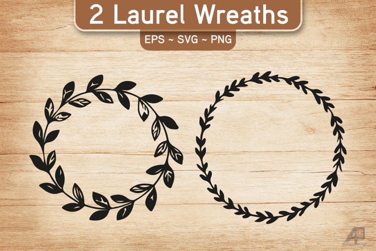 Laurel Wreath SVG PNG