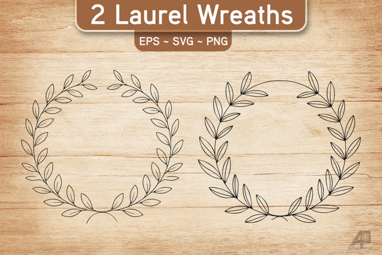 Laurel Wreath SVG PNG
