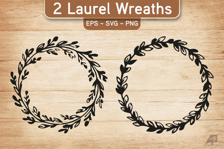 Laurel Wreath SVG PNG