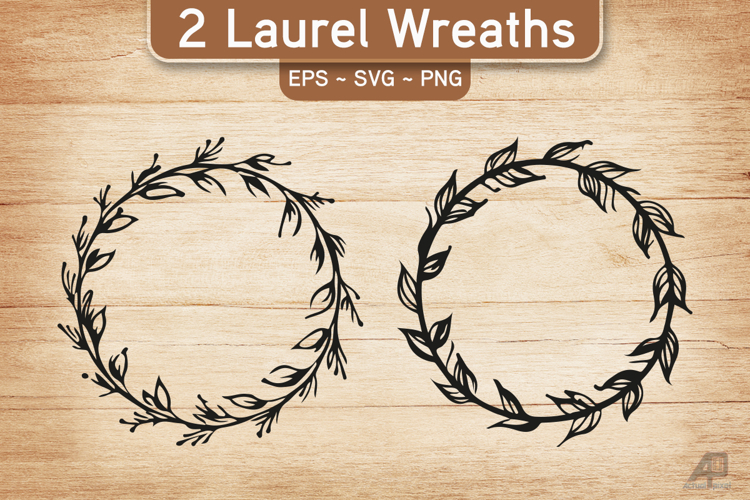 Laurel Wreath SVG PNG