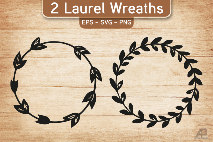 Laurel Wreath SVG PNG