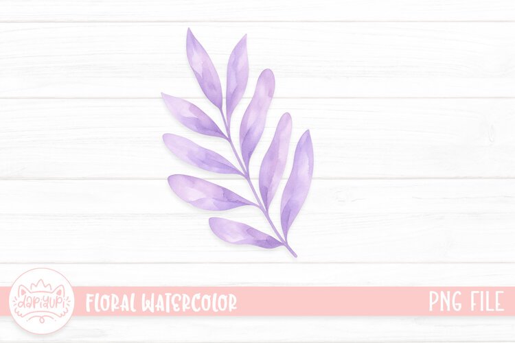 Floral Watercolor Illustration, Flower Watercolor Decoration example image 1