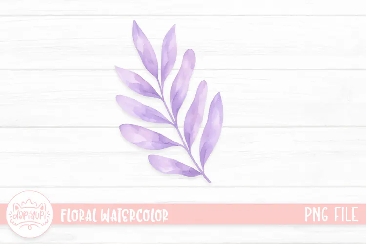 Floral Watercolor Illustration, Flower Watercolor Decoration
