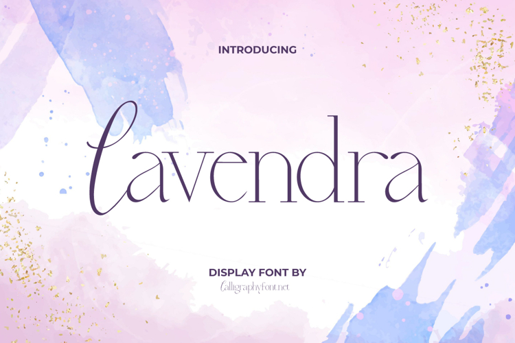 Lavendra Font