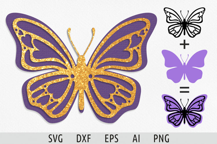 Flying Butterfly SVGs Image 2