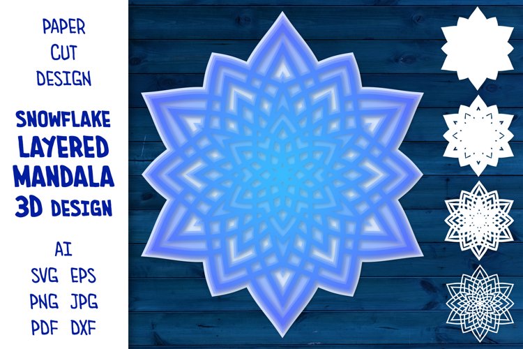 Snowflake Clipart Image 7