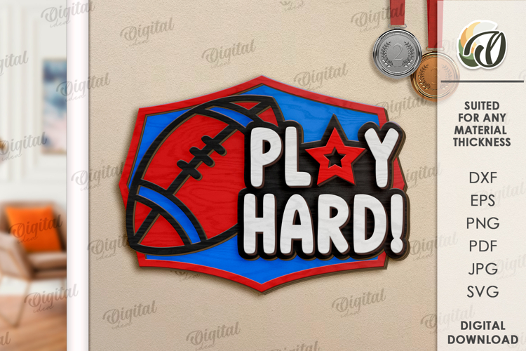 Football Clipart Image 4