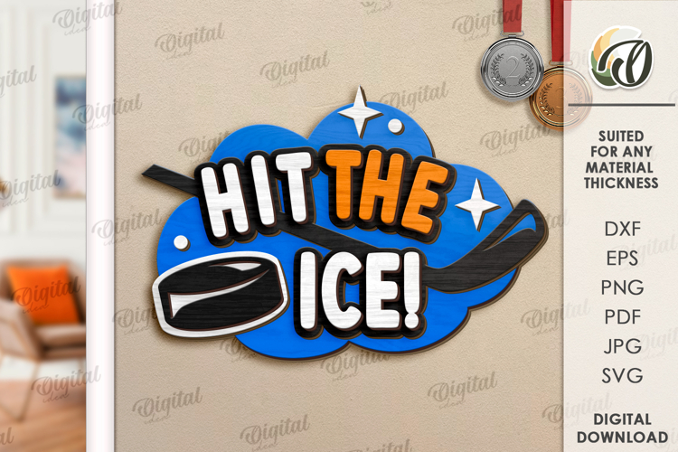 Hockey Stick Svg