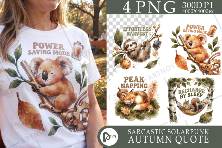 Lazy Solarpunk Sloth Sublimation