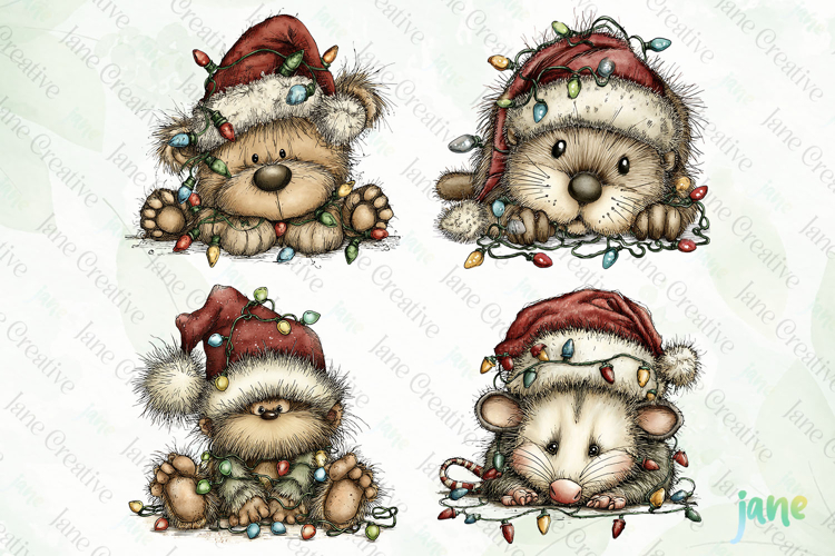 Woodland Animals Clipart Image 21