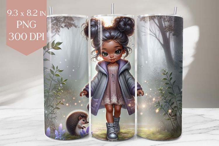 Black Girl Clipart Image 2