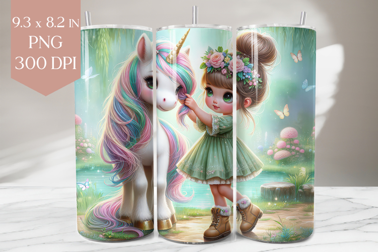 Rainbow Unicorn Clipart Image 9