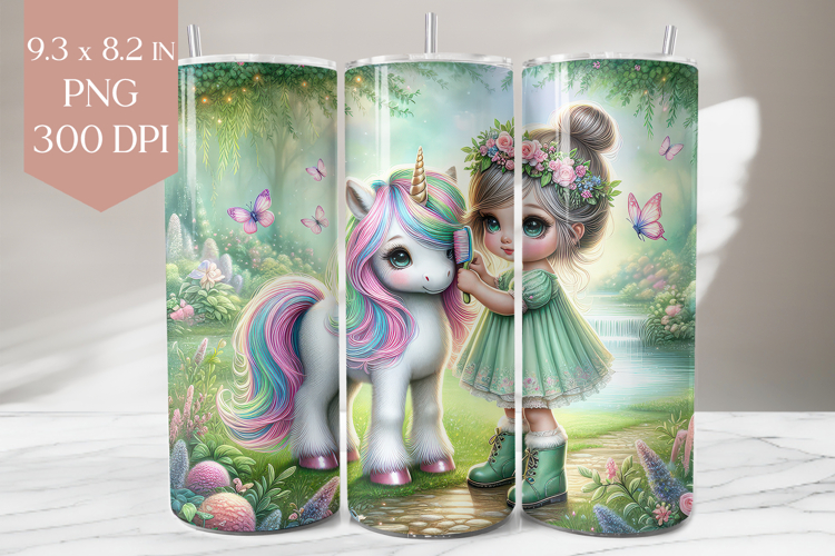 Rainbow Unicorn Clipart Image 10