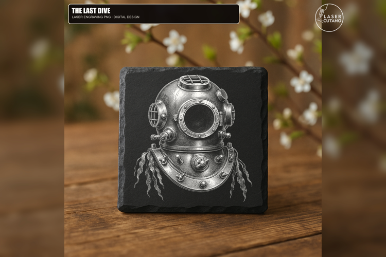 The Last Dive - Laser Engraving PNG