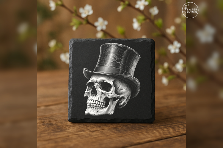 The Undertaker's Crown Victorian Gothic Laser Engraving PNG