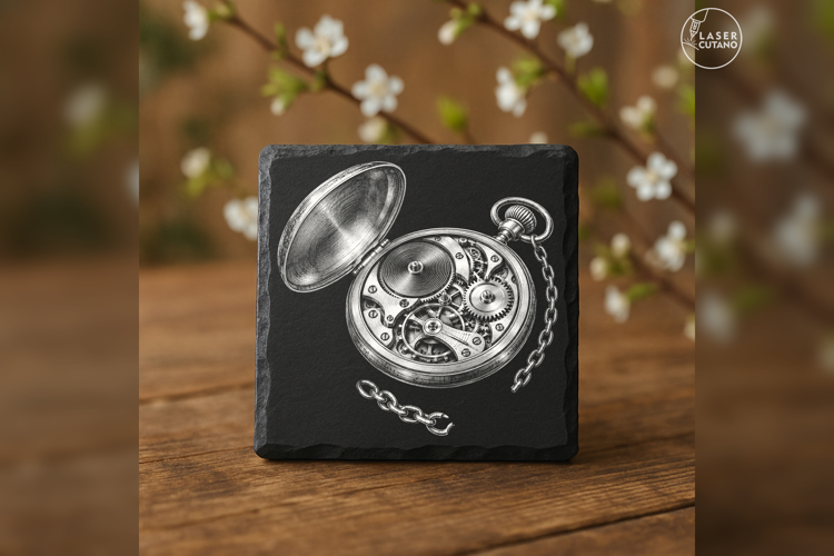 The Thirteenth Mechanism Gothic Laser Engraving PNG