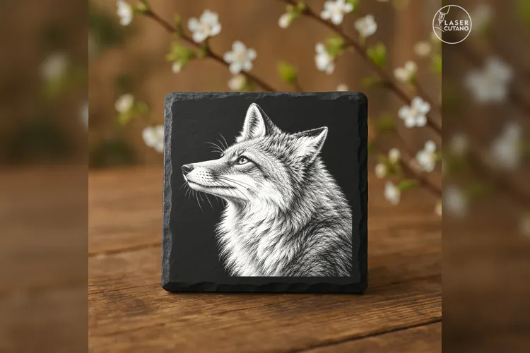 The Copper Listener Woodland Animal Laser Engraving PNG