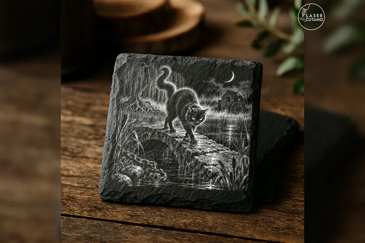 The Marshbridge Familiar Gothic Animal Laser Engraving PNG