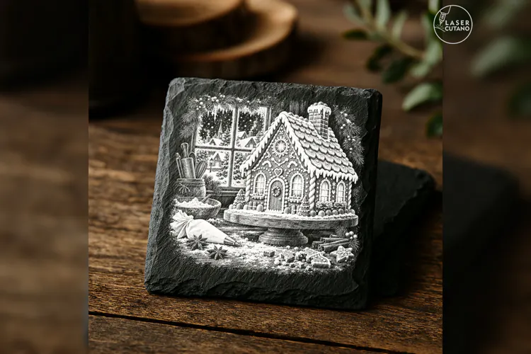 The Sugarglass Bakery Christmas Engraving PNG