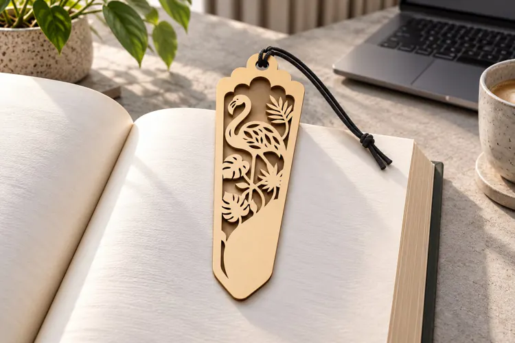 Wildflower Stem Bookmark Laser Cut SVG PNG wildflower stems