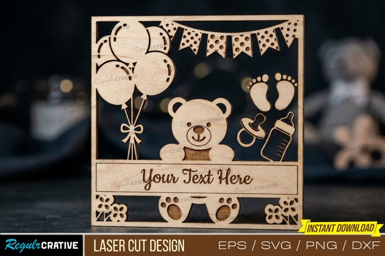 Baby Frame Laser Cut,Baby Frame Laser Cut Design Cute Baby