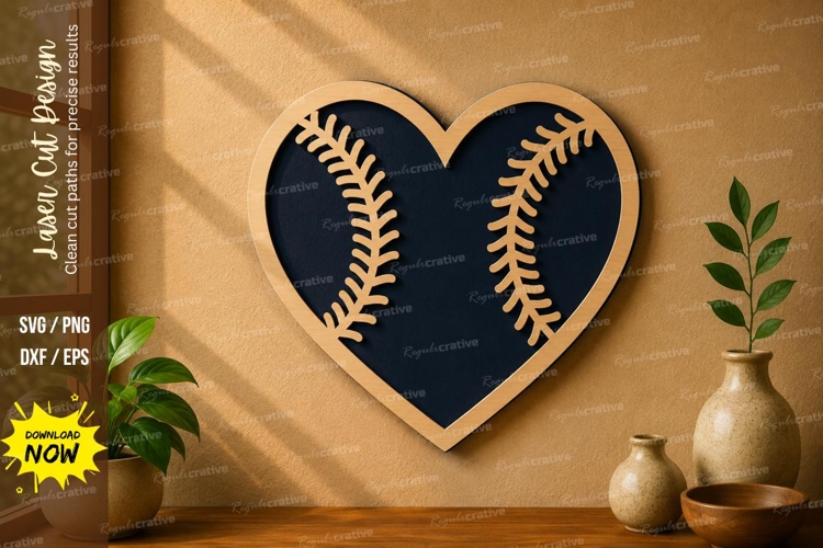 Vector Baseball SVG Image 7