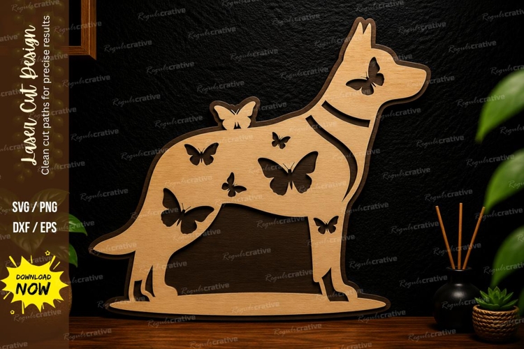 Butterfly Horse Design laser cut svg File horse laser cut example image 1