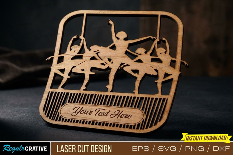 Ballet Dancers Laser Cut, Ballet Dancers Laser Cut Design