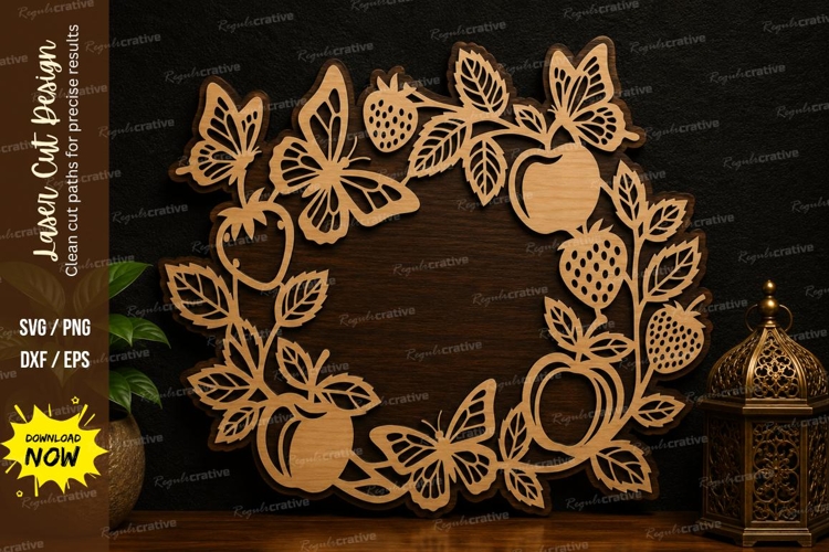 Floral Wreath Svg Image 10