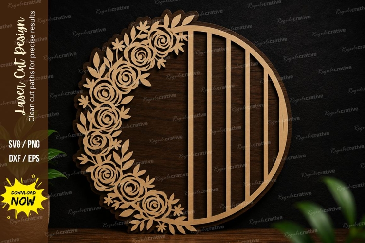 Floral Wreath Svg Image 7