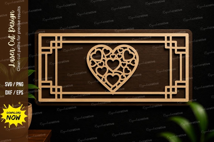 Heart Border Svg Image 17