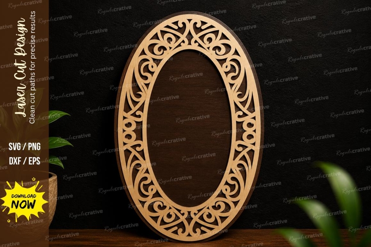 Floral Svg Border Image 15