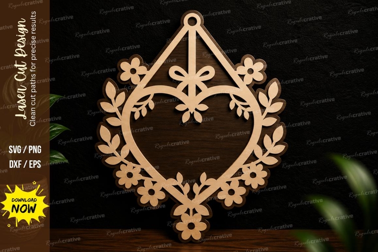 Floral Wreath Svg Image 10