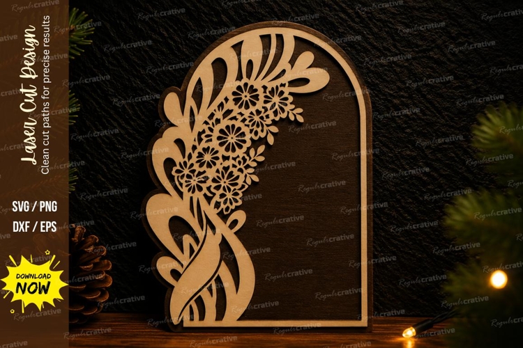 Floral Svg Border Image 2