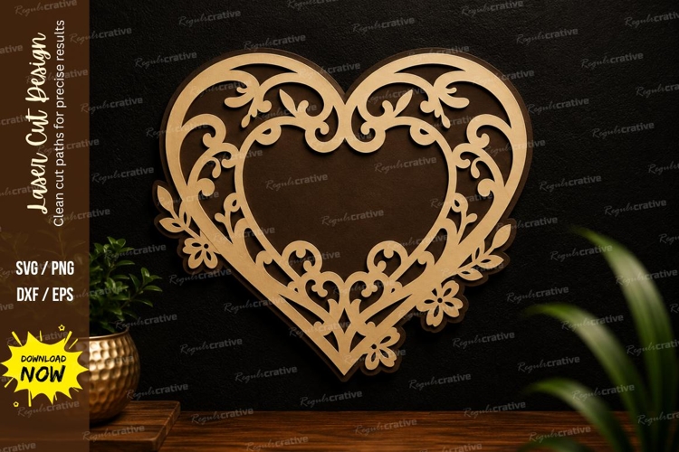 Heart Frame Svg Image 19