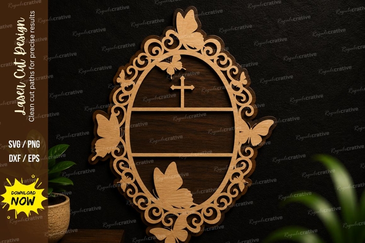 Floral Cross Svg Image 21