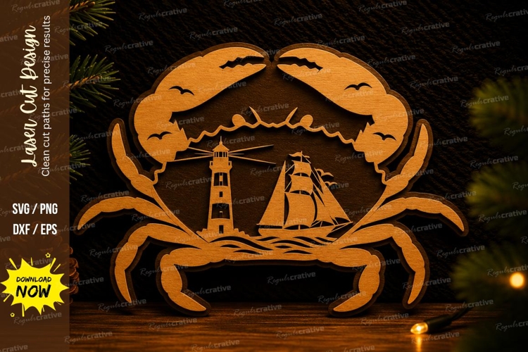 Crab Svg Image 16