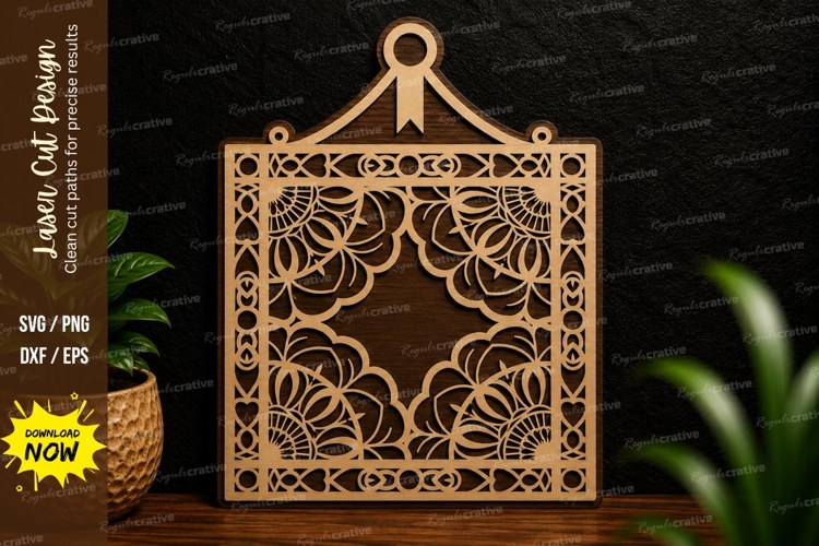 Floral Svg Border Image 19