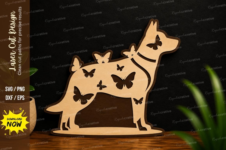 Dog Silhouette Image 12
